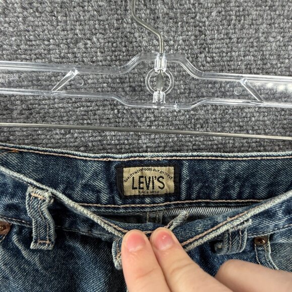 VTG Levi's Silver Tab Blue Jeans Patina Lot 702 Grand Silver Medal ACTL 33X33 - Picture 11 of 16